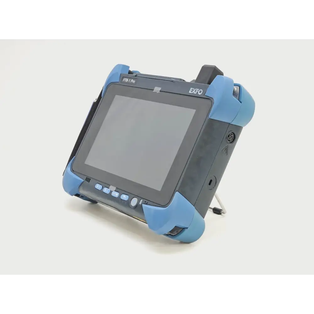 EXFO FTB-1 V2-Pro angled three-quarter view showing full unit