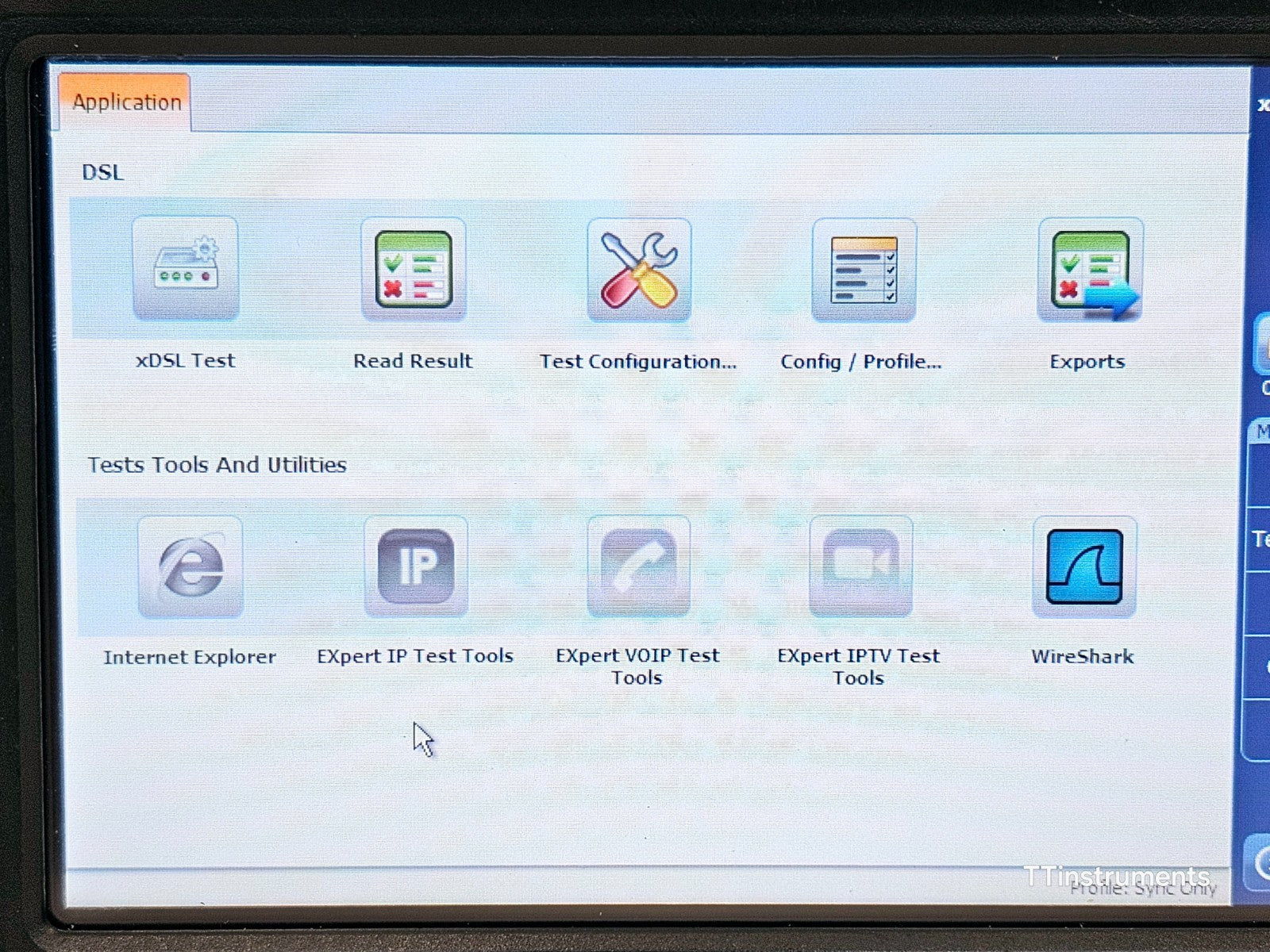 EXFO FTB-1 with FTB-635 DSL Tester FTB CQ DSL FTB-635-V2XAA
