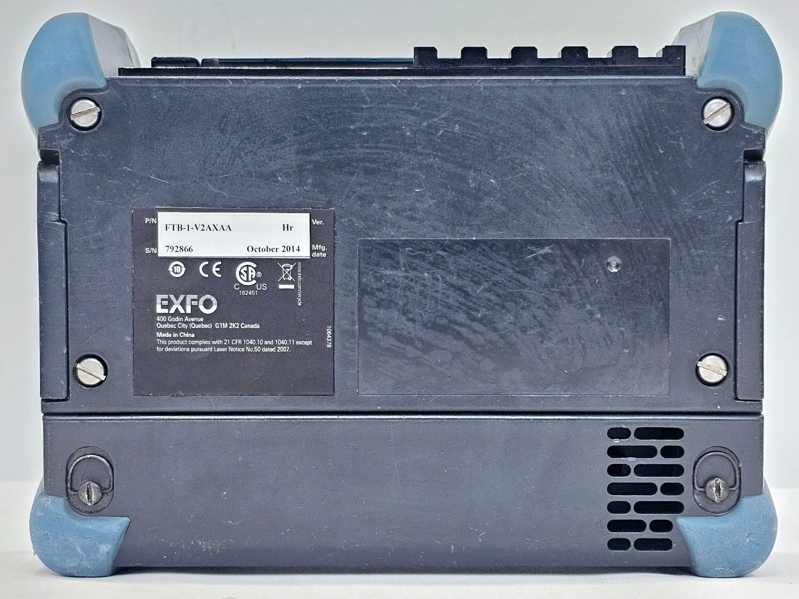 EXFO FTB-1 with FTB-635 DSL Tester FTB CQ DSL FTB-635-V2XAA