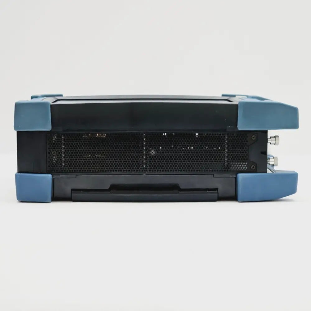 EXFO FTB-2 Pro iOLM link map displayed on the colour touchscreen interface