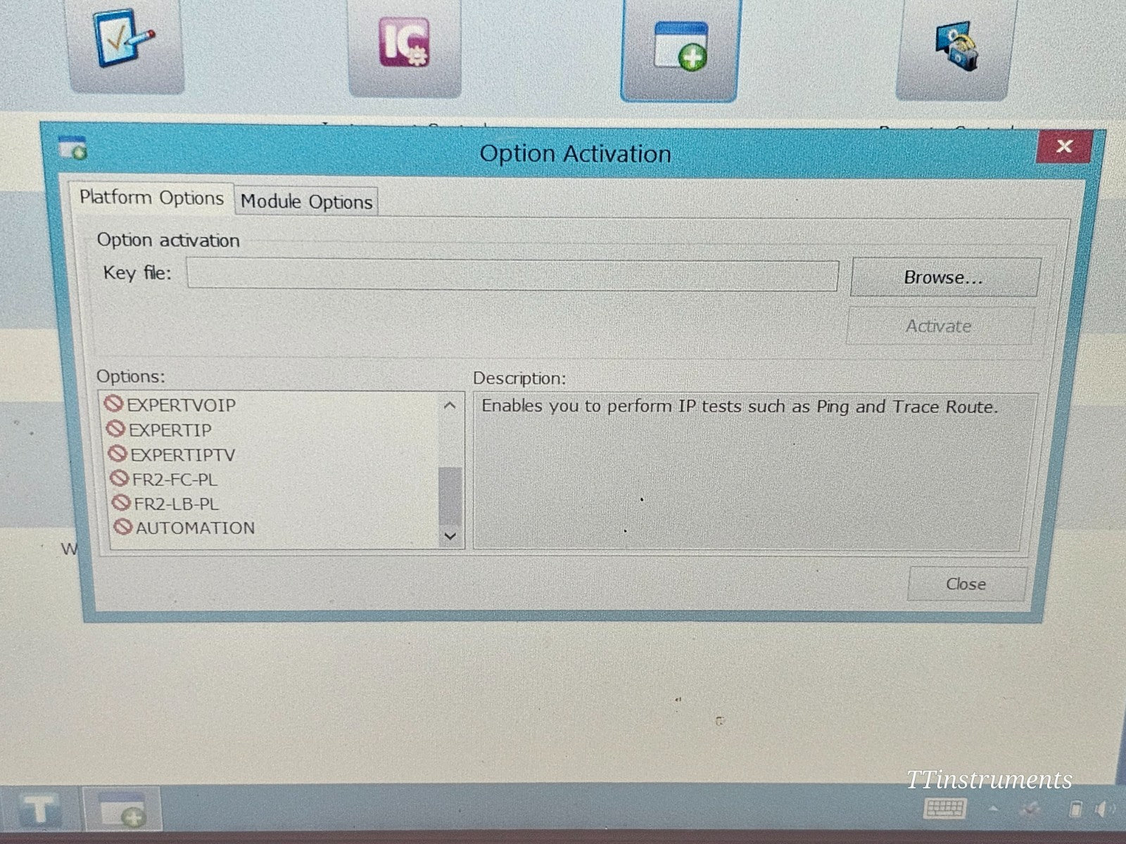 EXFO FTB-2 with FTB-7400E 1310/1550/1625 nm OTDR APC 42/41/41 dB FTB-7400-0234B