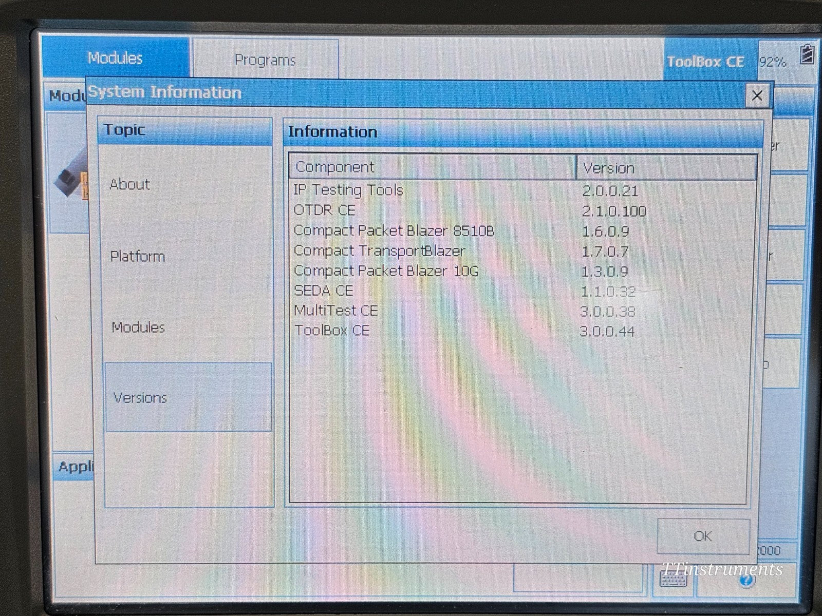 EXFO FTB-200 + FTB-5700 Single-Ended CD & PMD Dispersion Analyzer