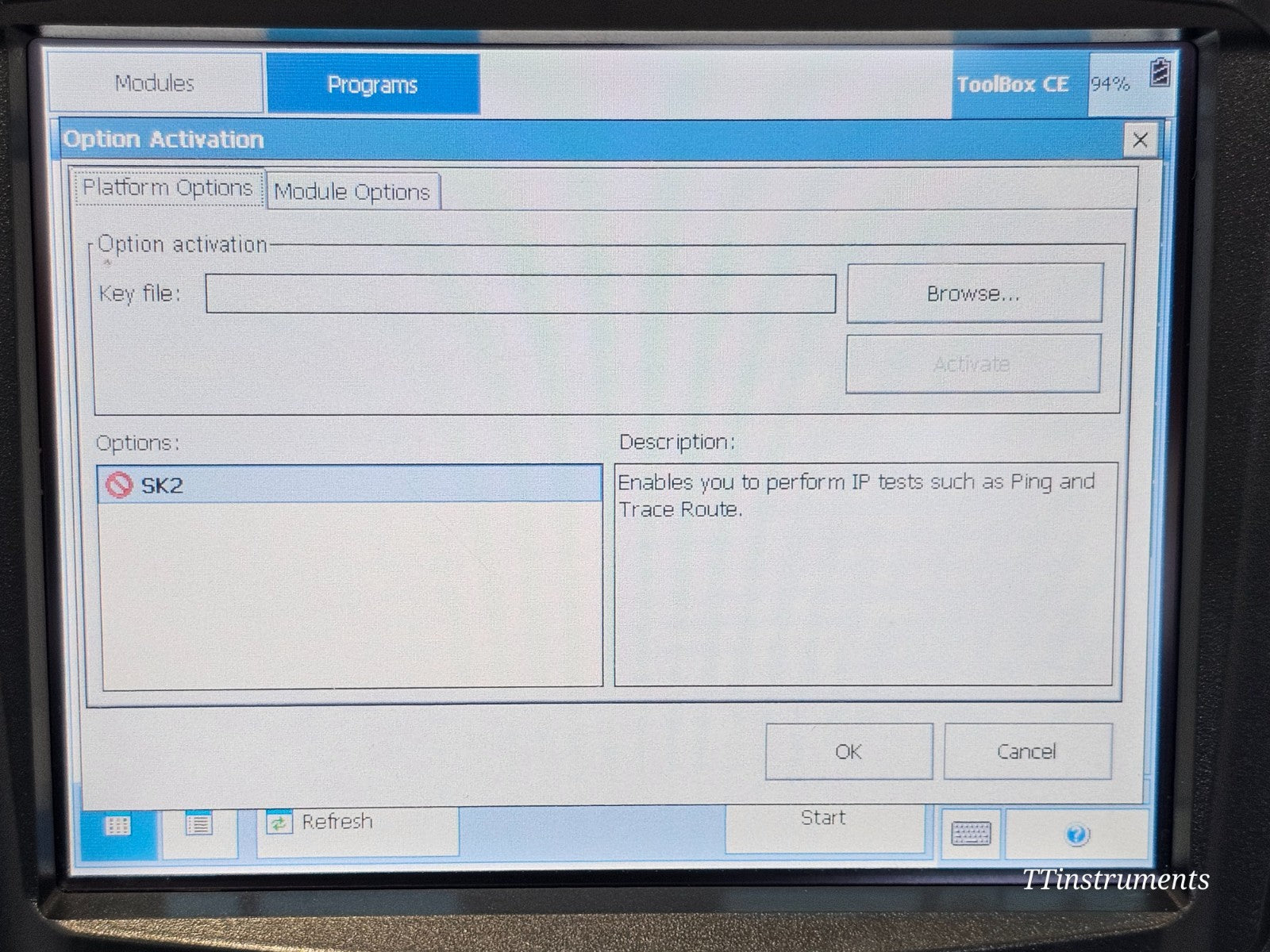 EXFO FTB-200 with FTB-7300D 1310/1550/1625 nm OTDR PC 38/37/35 dB FTB-7300D-234B