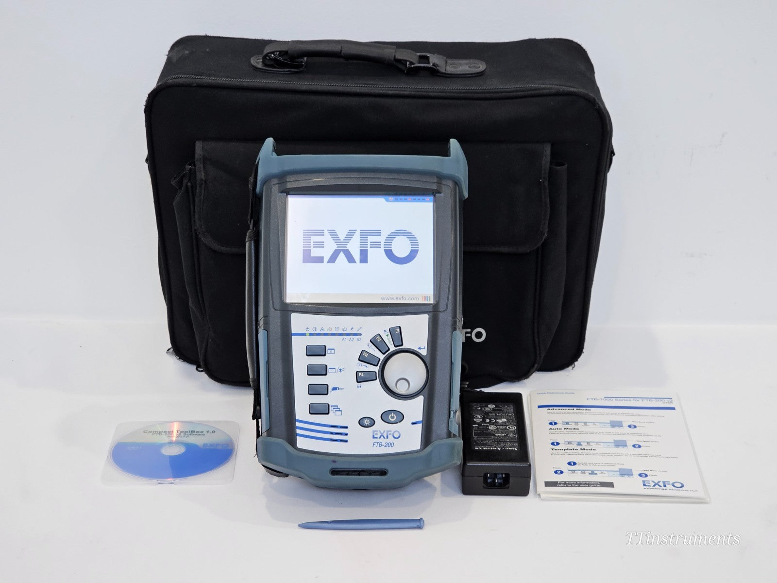 EXFO FTB-200 with FTB-7300D 1310/1550/1625 nm OTDR PC 38/37/35 dB FTB-7300D-234B