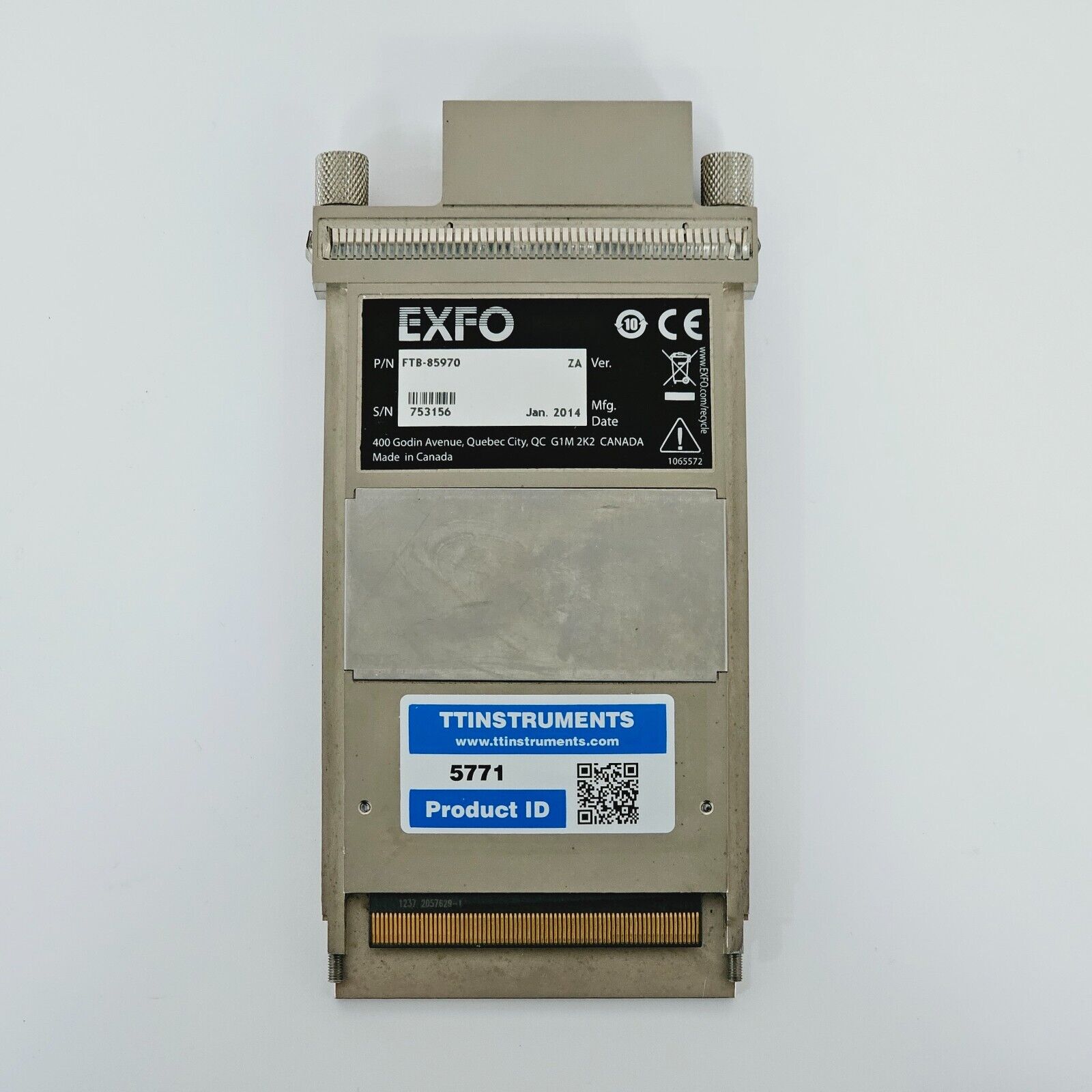 EXFO FTB-85970 CFP2 - 100G LR4 for 100GbE & OTU4 CFP-TO-CFP2 ADAPTER