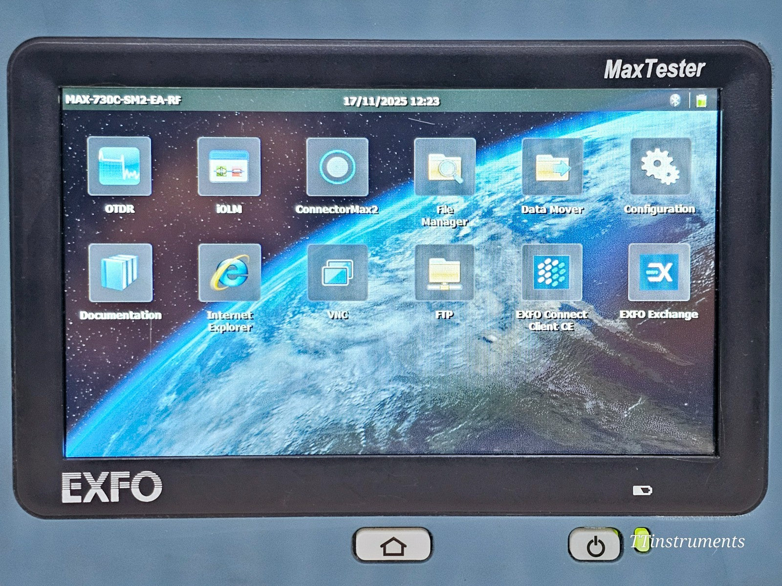 EXFO MAX-730C-SM2 OTDR iOLM MaxTester 1310/1550, 1625 LIVE SM2 MAX-730C