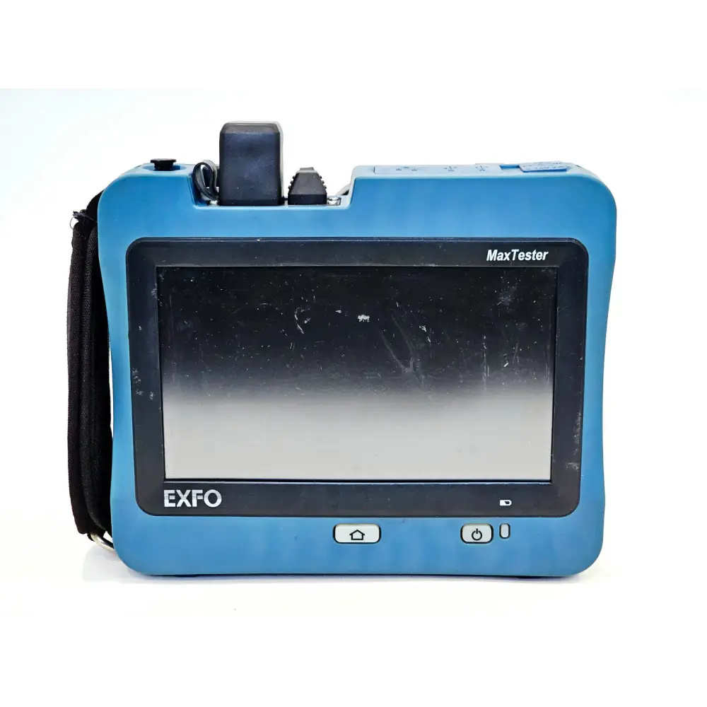 EXFO MAX-730C-SM8 MaxTester OTDR SC-APC optical port and connector interface detail