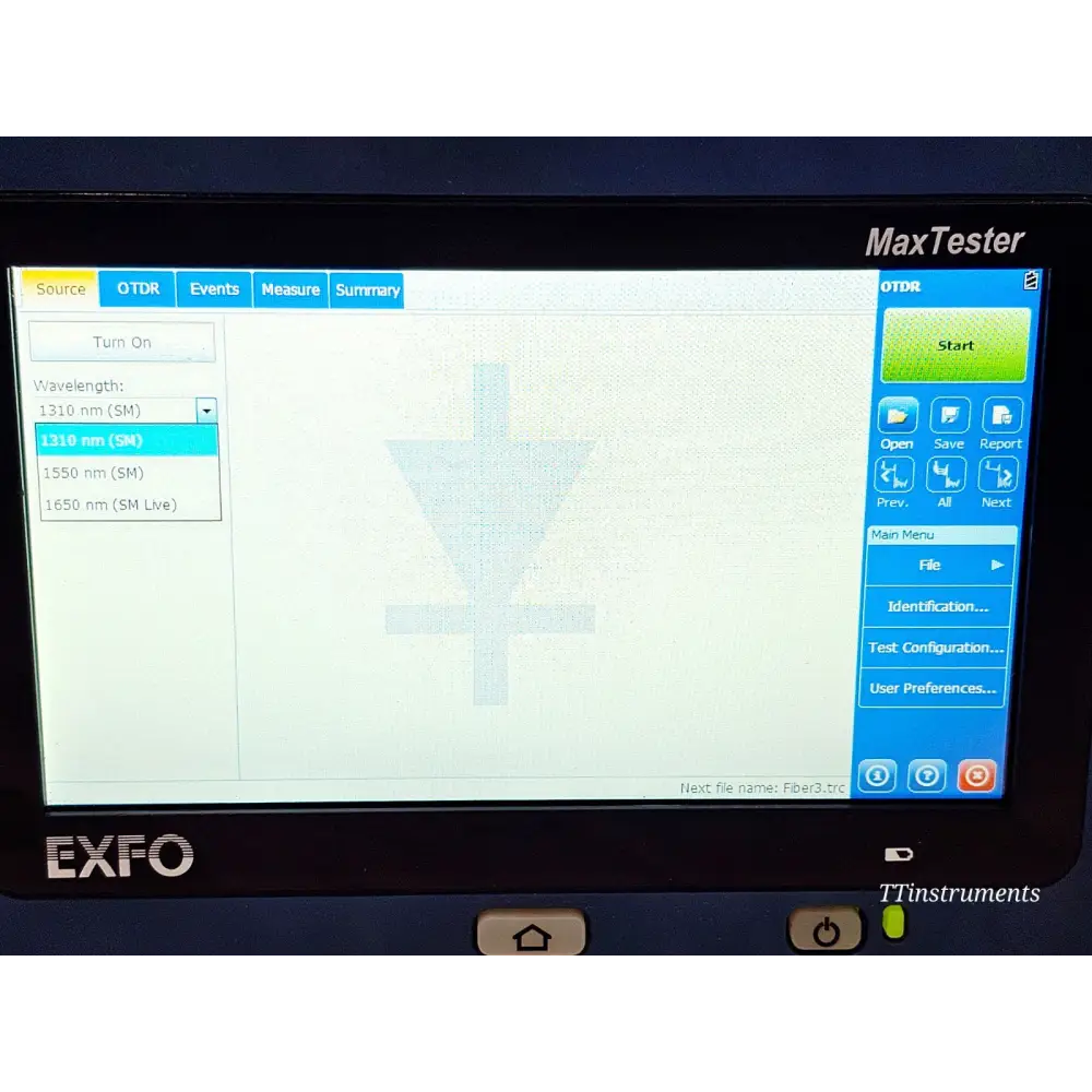 EXFO MAX-730C-SM8 SM OTDR iOLM MaxTester 1310/1550 & 1650 LIVE  with PM + VFL11