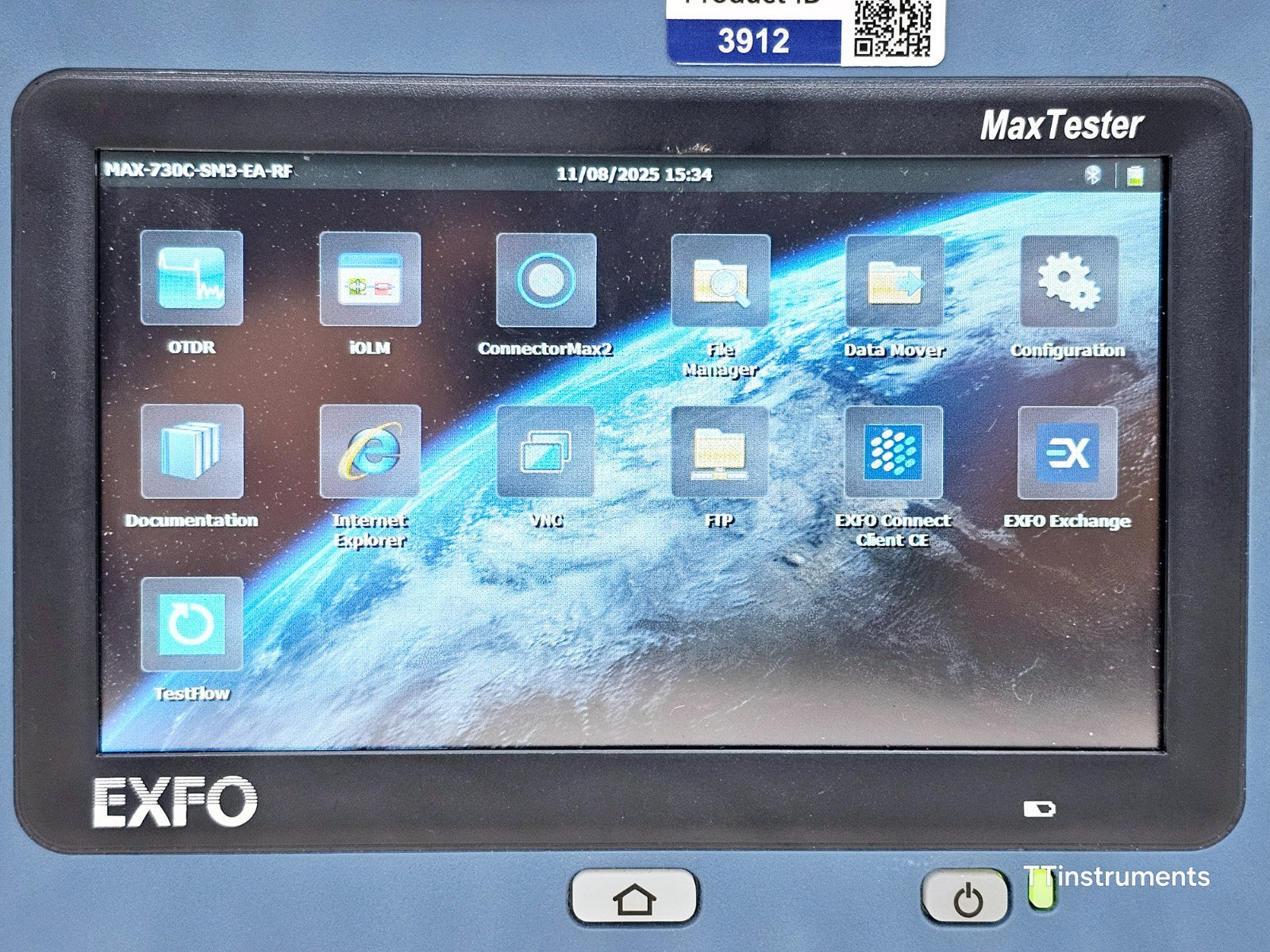 EXFO MaxTester MAX-730C-SM3 OTDR 1310/1550/1625 MFD 2023