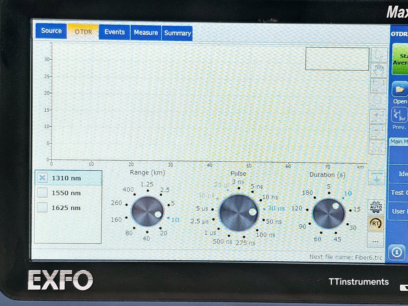 EXFO MaxTester MAX-730C-SM3 OTDR 1310/1550/1625 MFD 2023