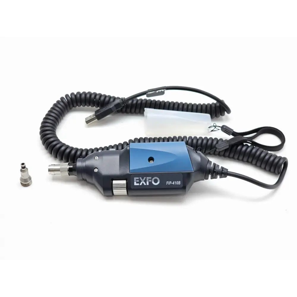 EXFO MAX-FIP rear view showing connector ports and labelling