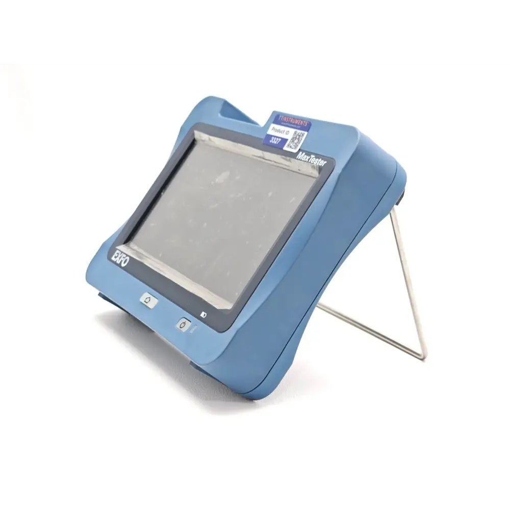 EXFO MAX-FIP mainframe side profile showing rugged tablet-inspired design