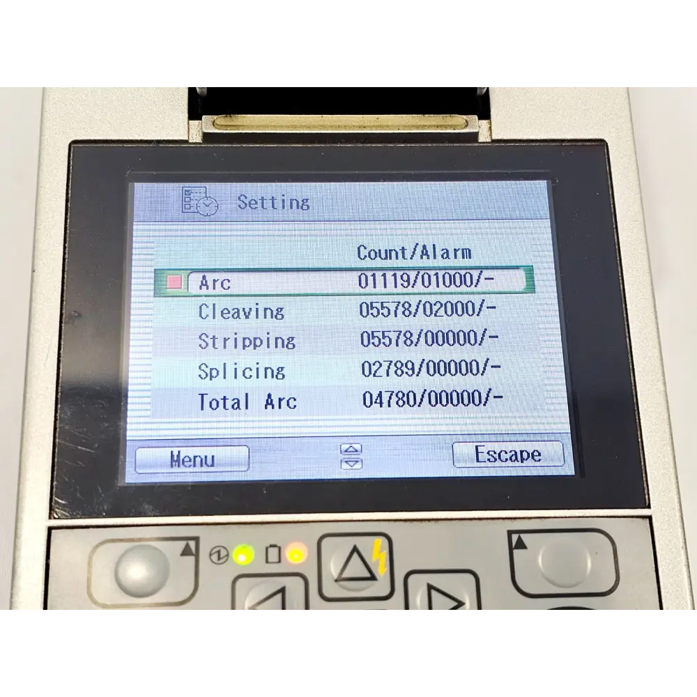 Fitel Furukawa S177A Core Alignment Fusion Splicer + S325A Cleaver ARC 4780 S177