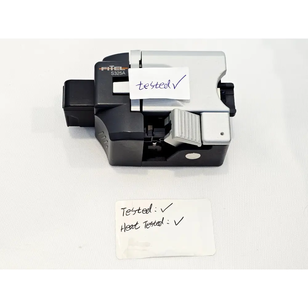 Fitel Furukawa S177A fusion splicer angled three-quarter view showing overall unit condition
