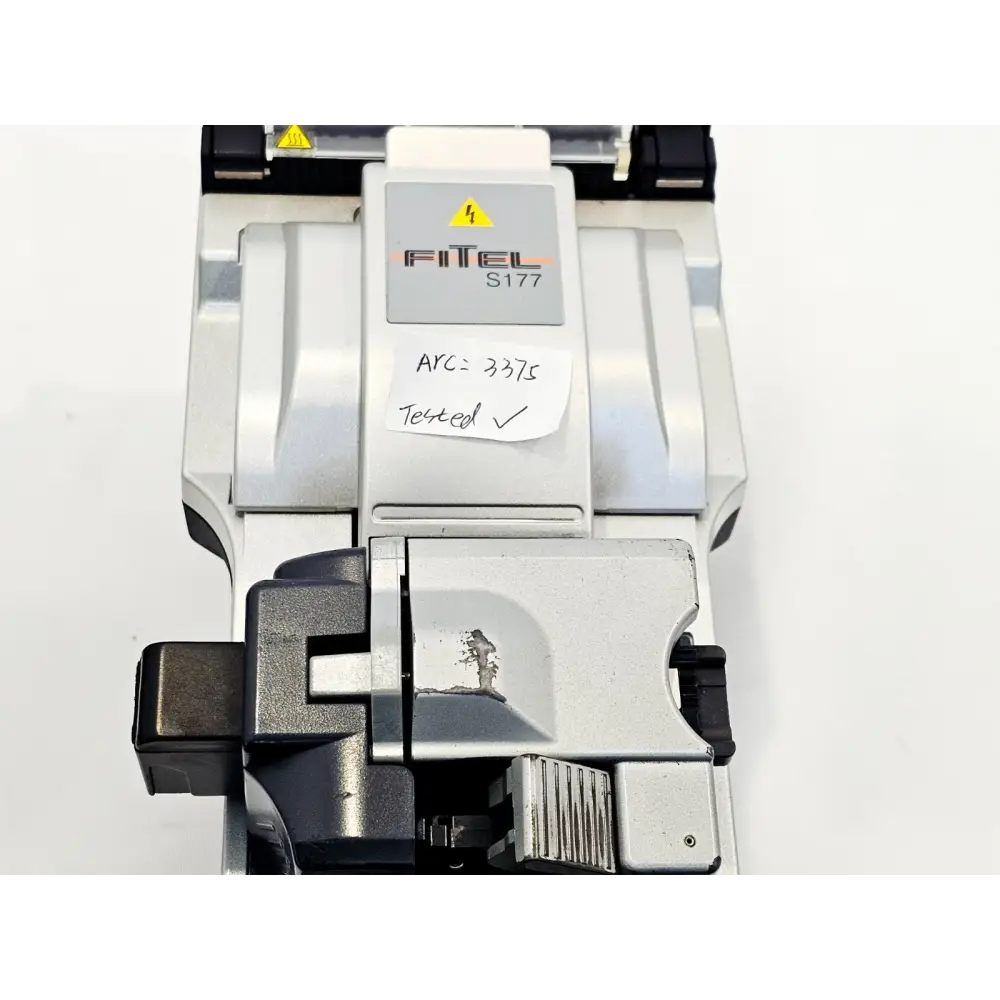 Fitel Furukawa S177A fusion splicer overall unit view showing carry handle and housing