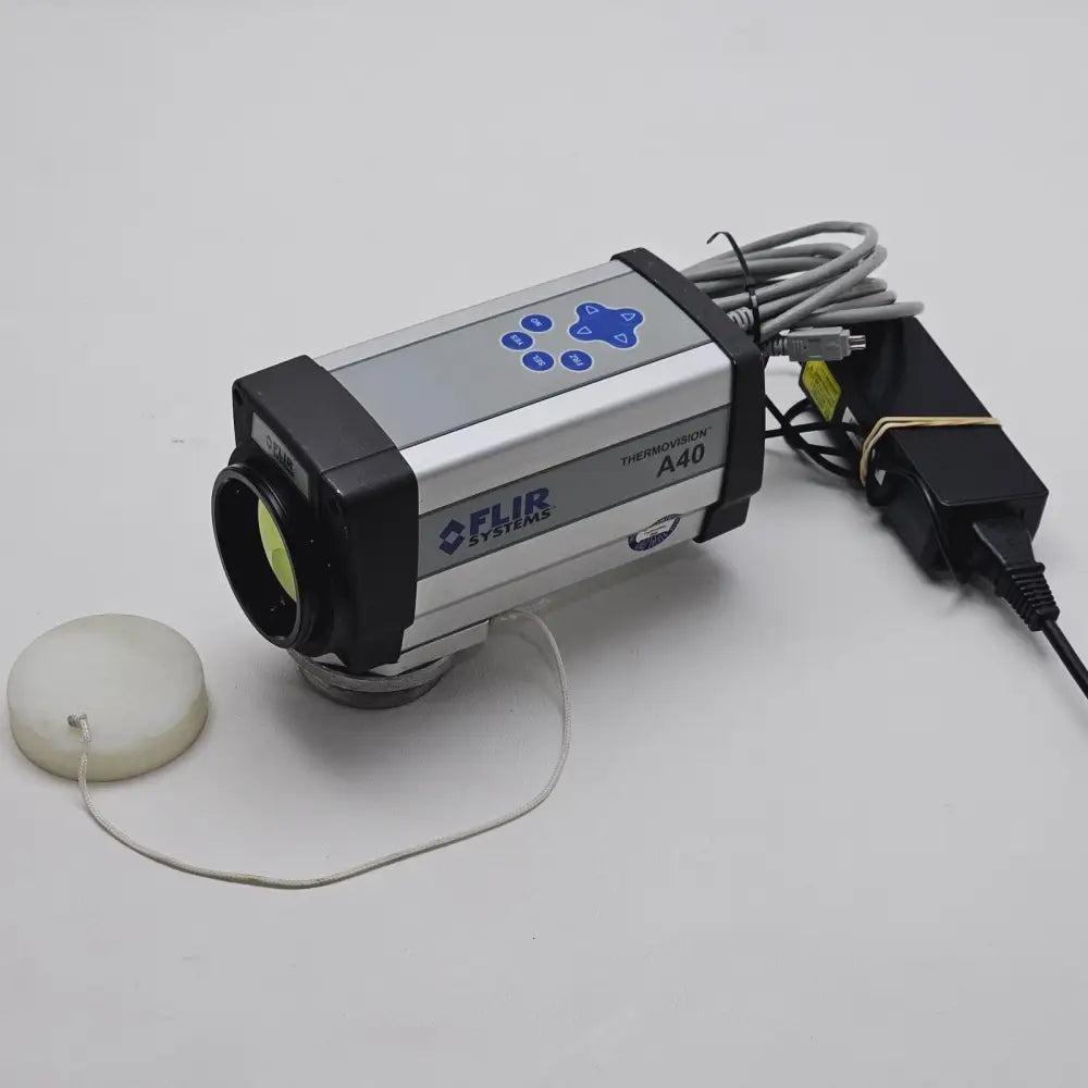 FLIR Thermovision A40 rear panel with analogue video and RS-232 interface connectors