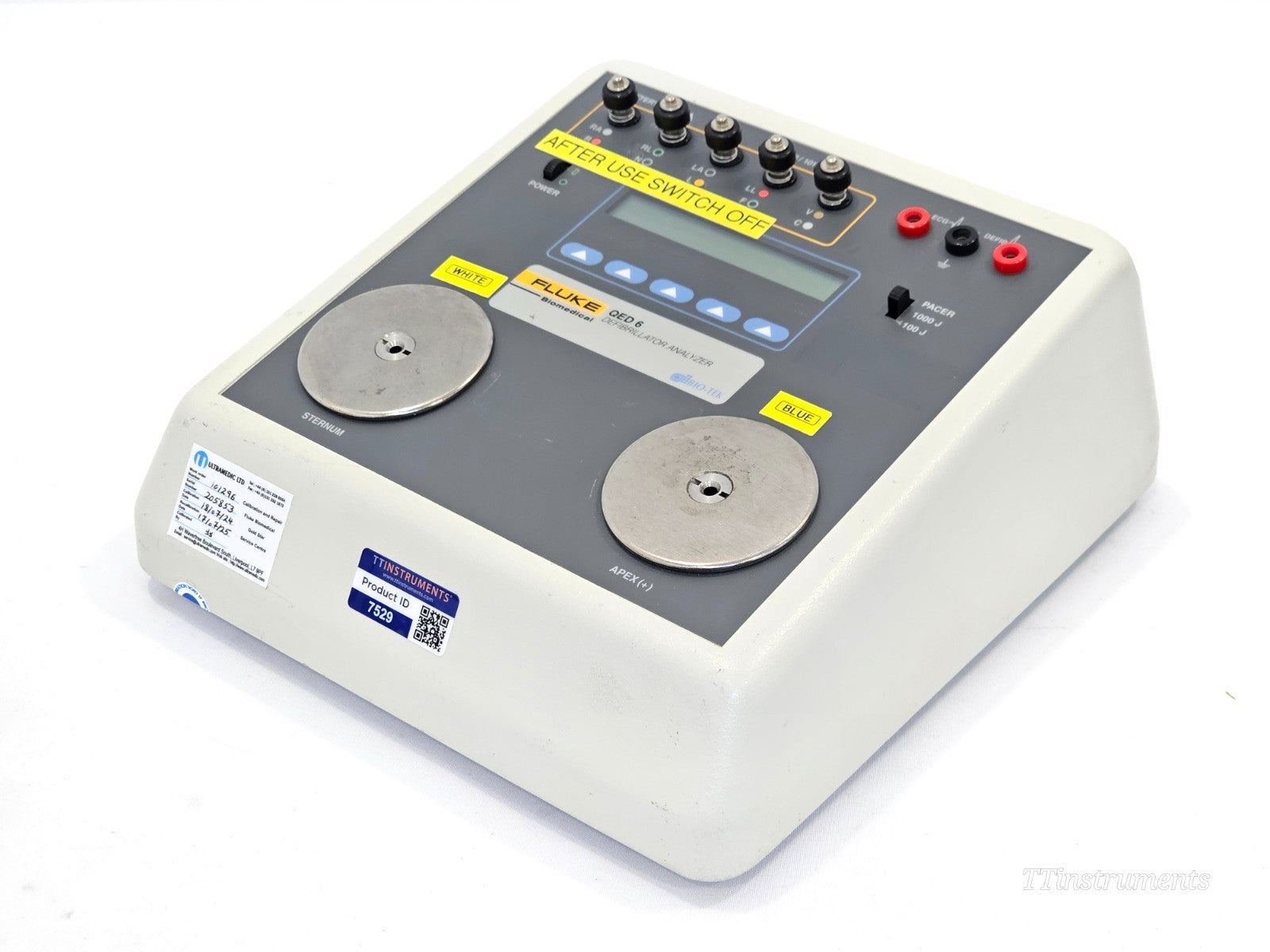 Fluke QED 6 Defib Analyzer
