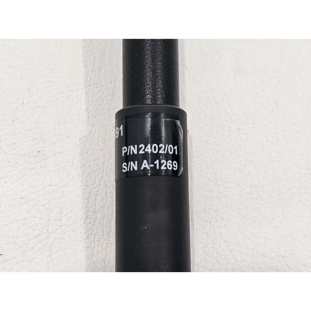 Narda NBM-550 broadband field meter angled view showing overall unit condition
