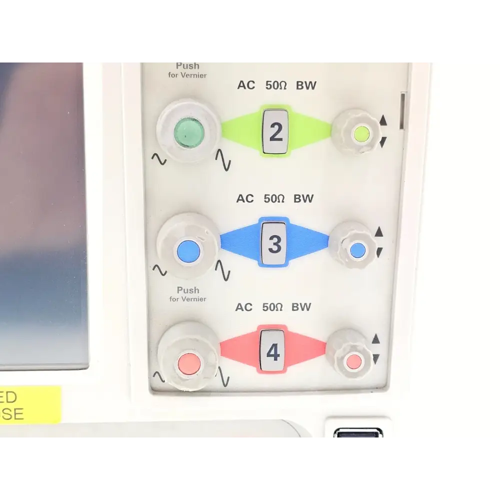 Keysight Agilent DSO9404A internal view showing opened unit