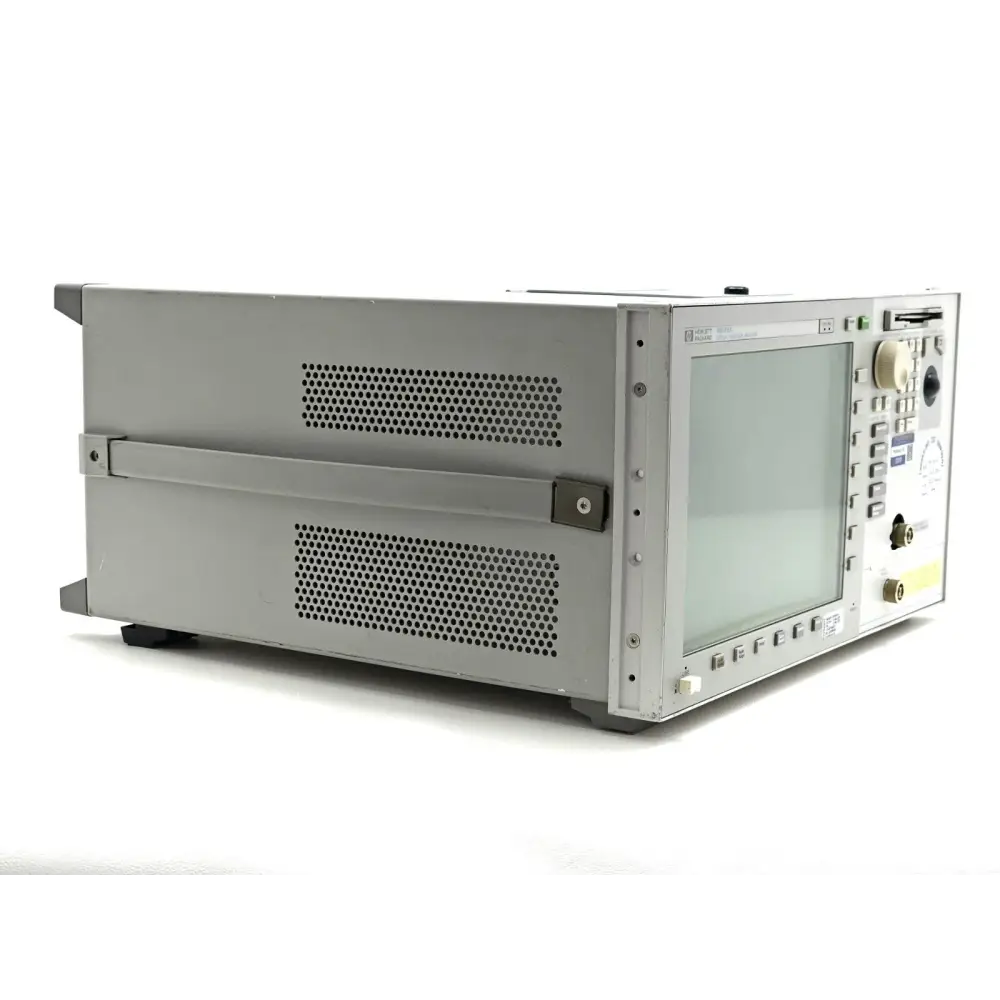 Keysight 86142A OSA right side panel view showing ventilation and housing
