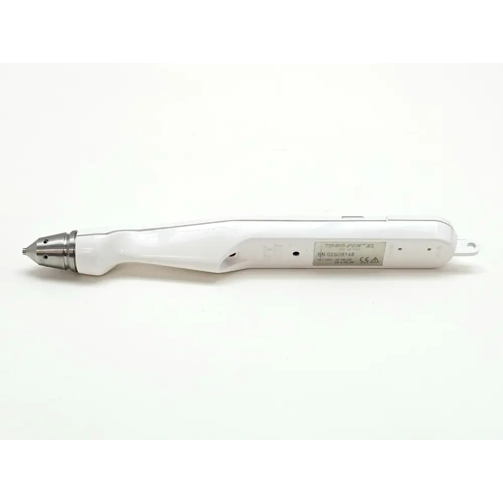 Medtronic Solan Tono-Pen XL side profile view showing overall condition