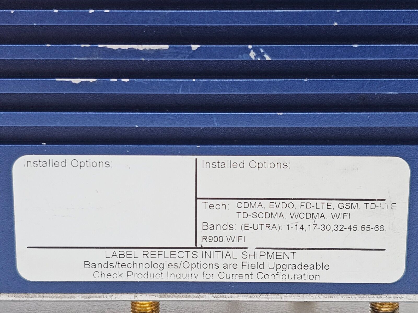 FOR PARTS/REPAIR PCTEL SeeGull IBflex 570MHz - 3.8 GHz Capable with Accessories