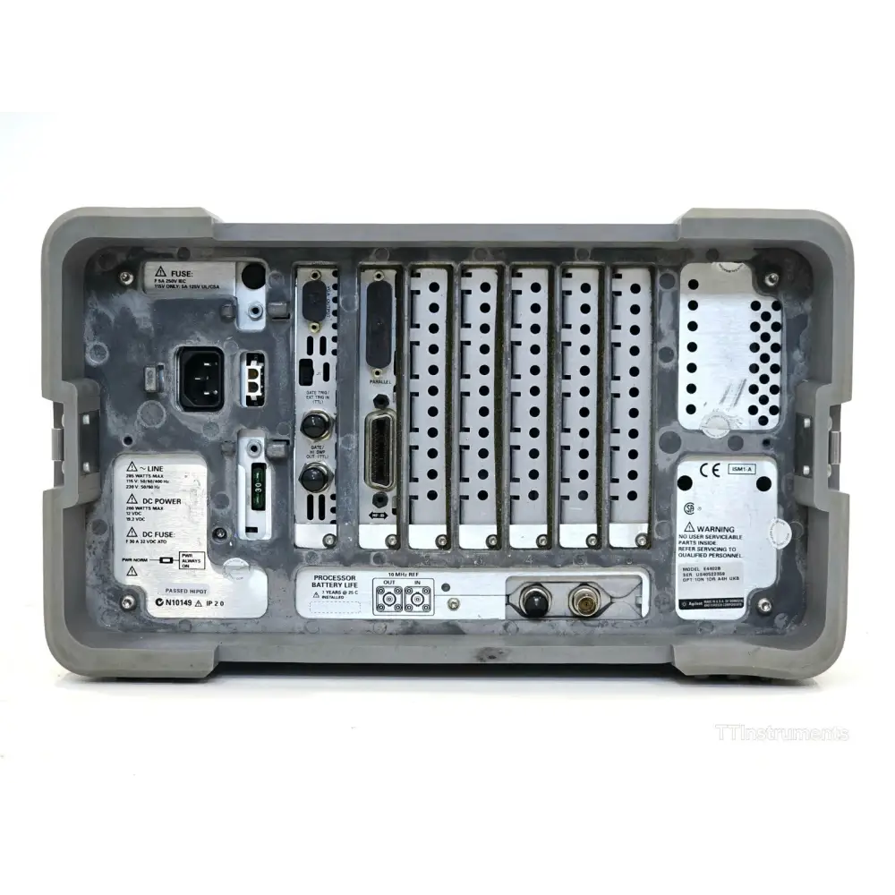 Agilent E4402B 3GHz Spectrum Analyser right side view