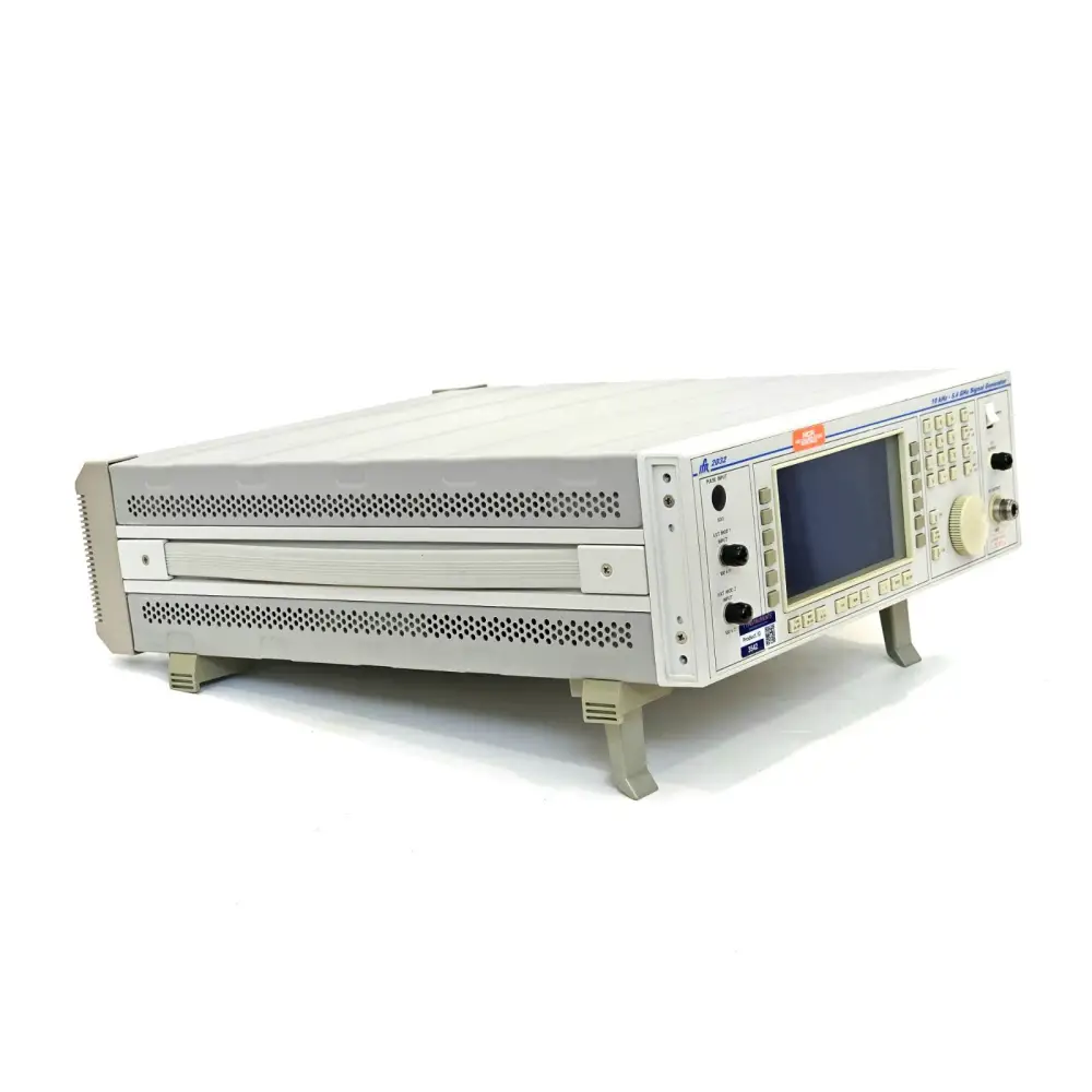 IFR 2032 signal generator RF output connector and front panel