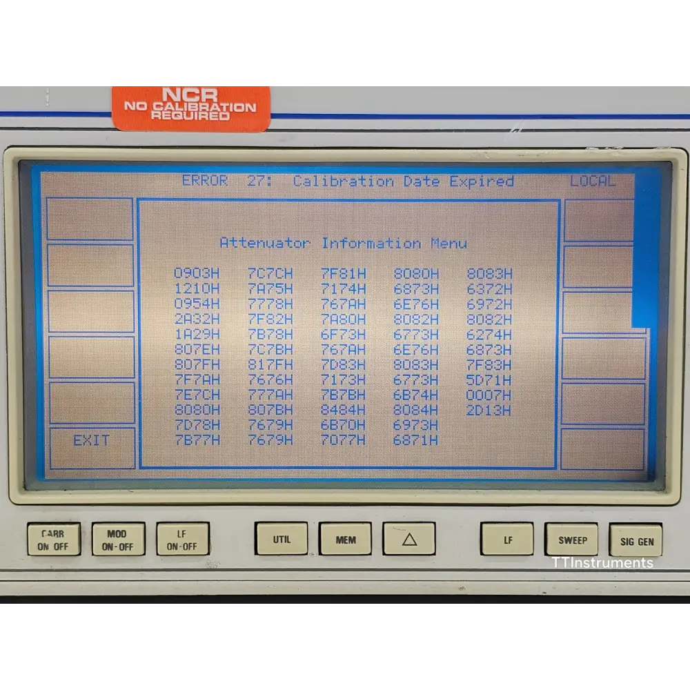 IFR 2032 signal generator cosmetic condition overview