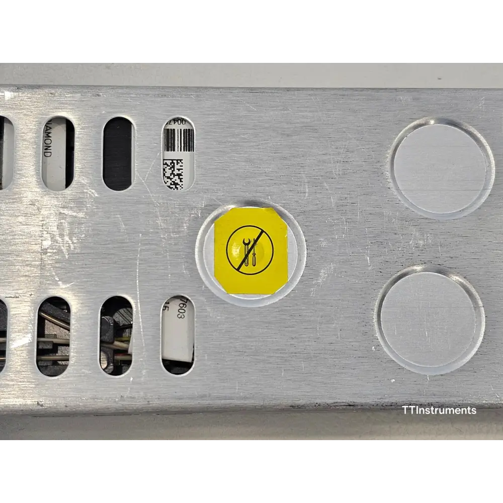 Keysight 81570A attenuator module showing condition of unit for repair