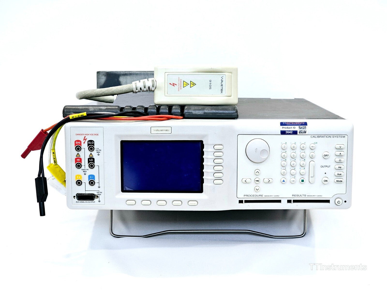 FOR REPAIR Wavetek 9100 Calibration System + 9105 with Options 100 35 600