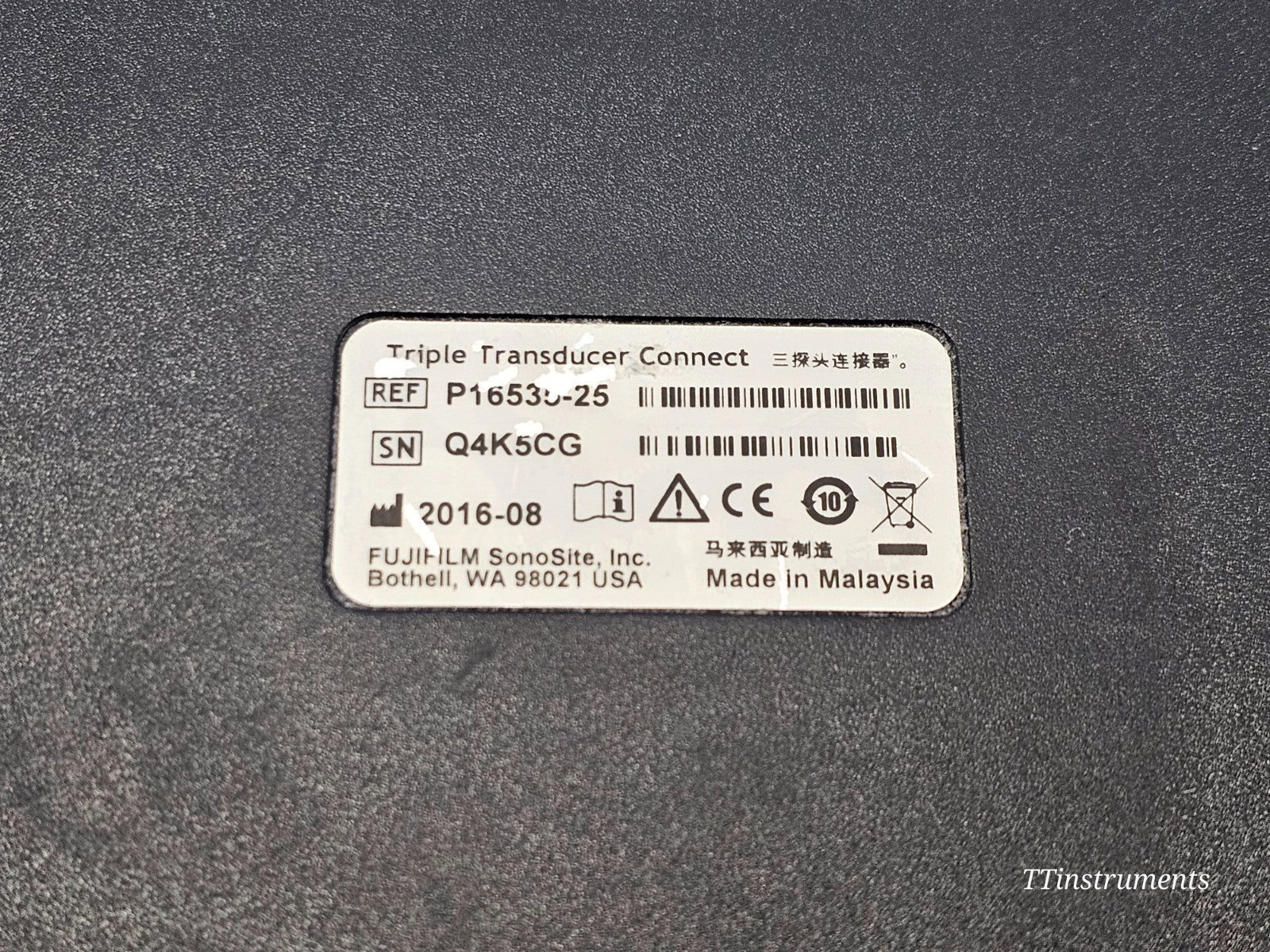 FUJIFILM SonoSite P08189-83 M Turbo Ultrasound System w/ Mini-Dock P10401-30