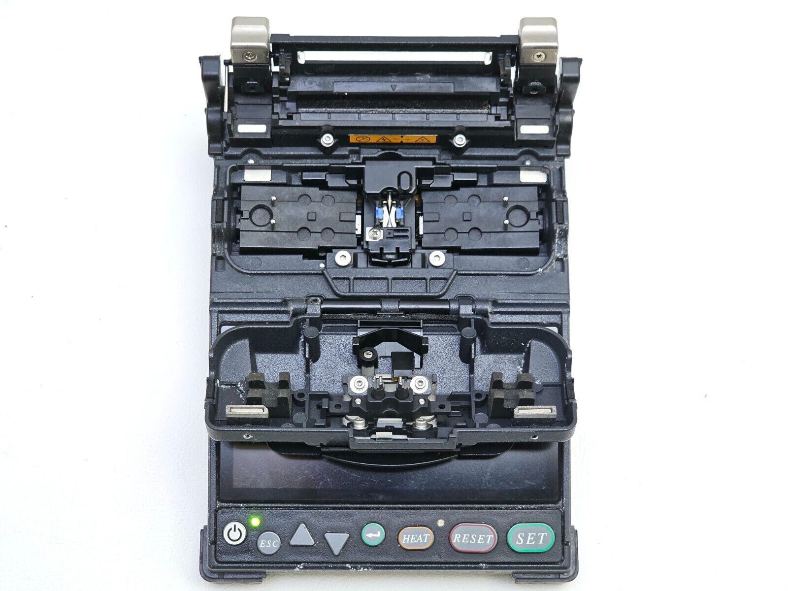 Fujikura 12S SM MM Fiber Fusion Splicer + CT-06 Cleaver & Fiber Holders ARC 1426