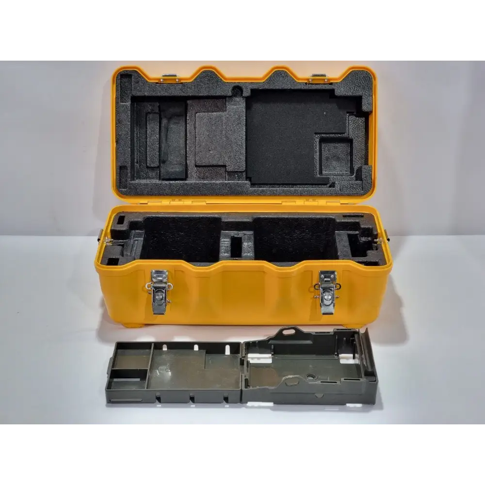 Full accessory kit laid out for Fujikura FSM-12S SM MM fusion splicer