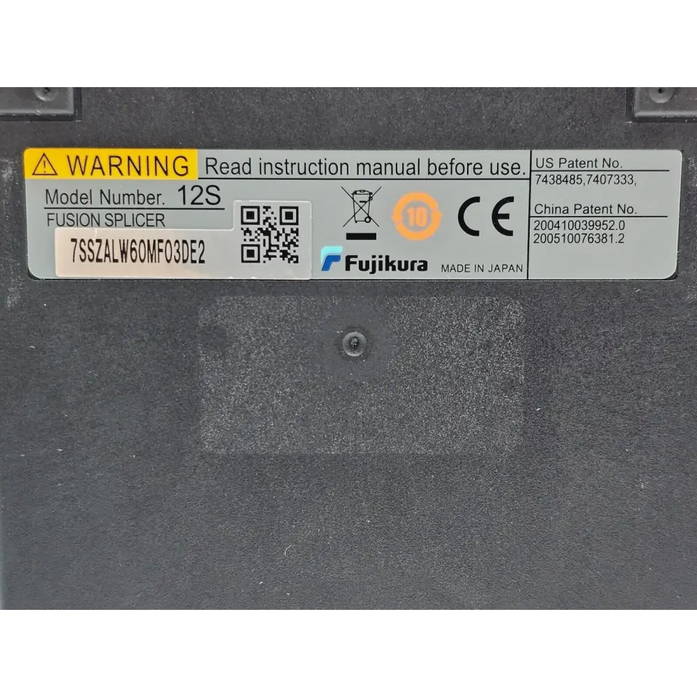 Fujikura CT-30 cleaver detail view showing blade mechanism and fibre channel