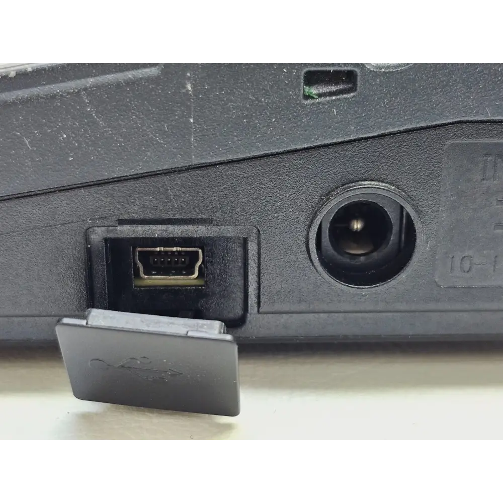 Fujikura 12S splicer in hard case with integrated work tray deployed