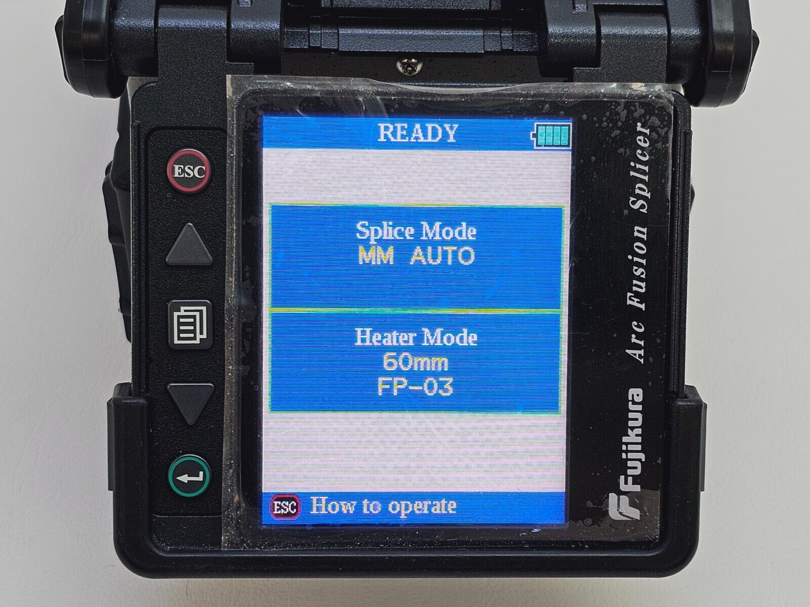 Fujikura 18S SM MM Fiber Optic Fusion Splicer + CT-30 Cleaver FSM 18S ARC 5125