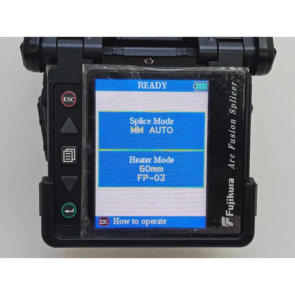 Fujikura FSM-18S AC adapter and charger included in the sale
