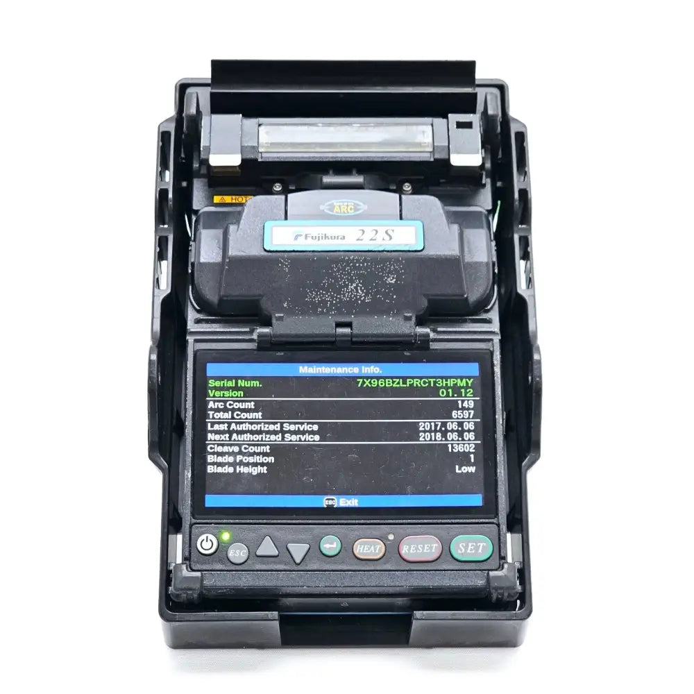 Fiber holders supplied with the Fujikura 22S splicer kit