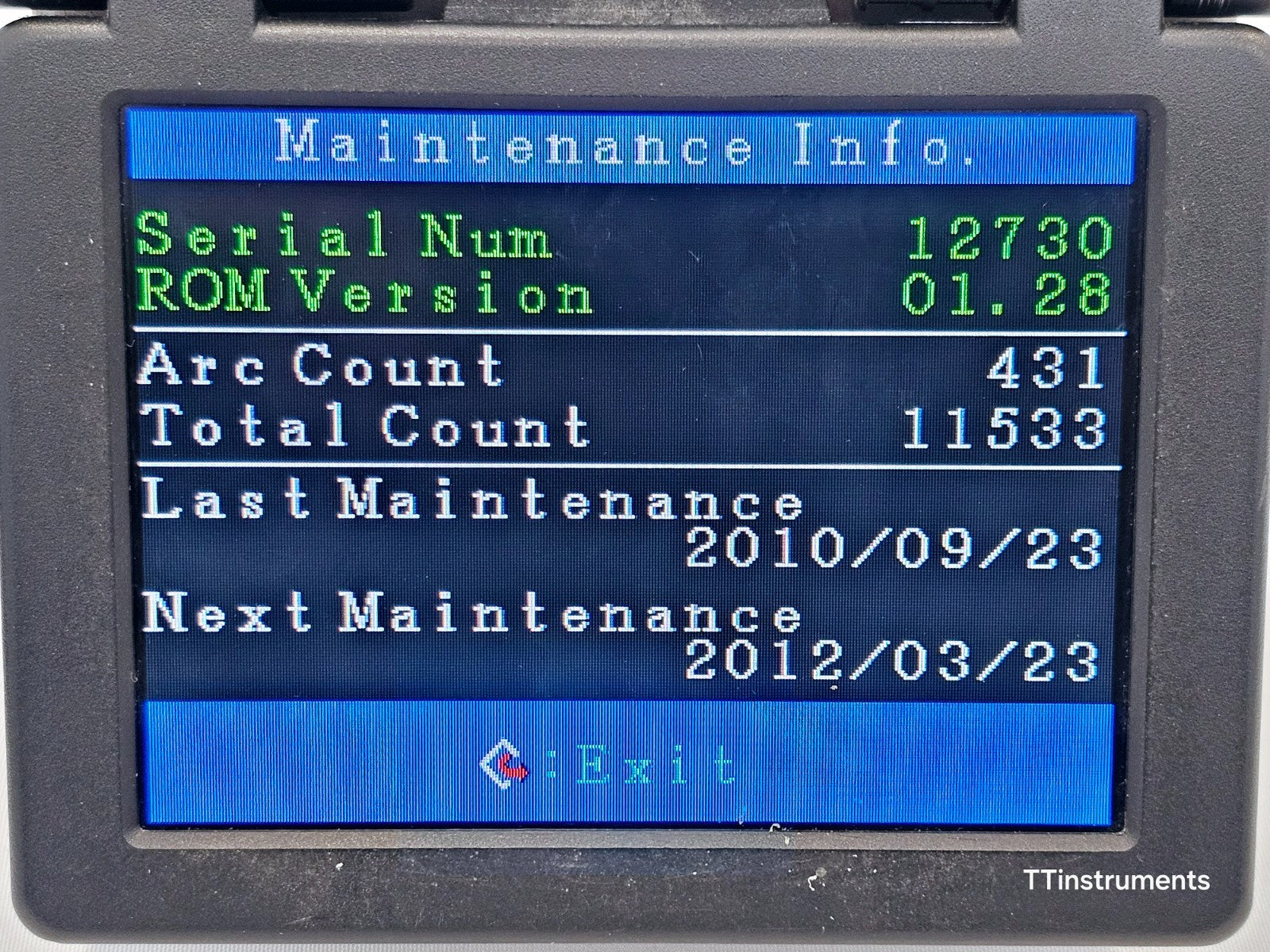 Fujikura 50S Fiber Optic Fusion Splicer ARC 11533 NO BATTERY