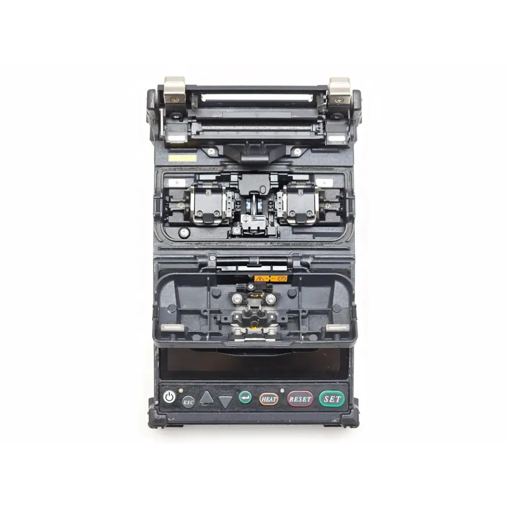 Fujikura FSM-22S fusion splicer right side view showing control buttons and connectors