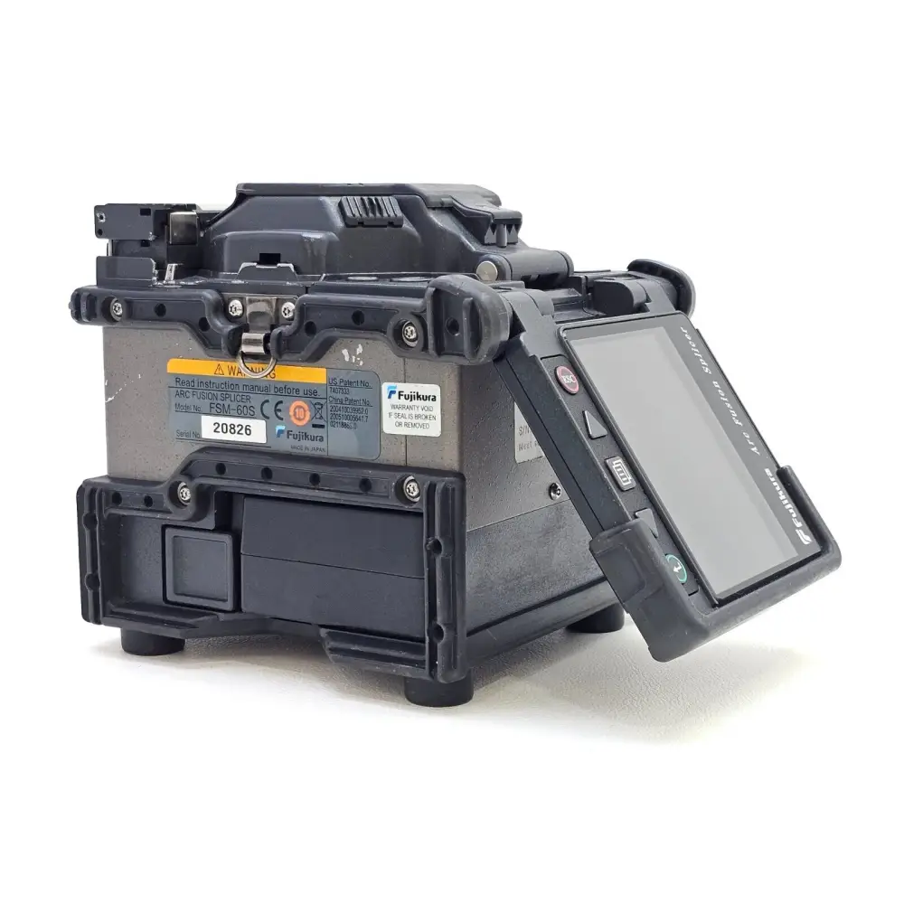 Fujikura FSM-60S splicer left side profile view