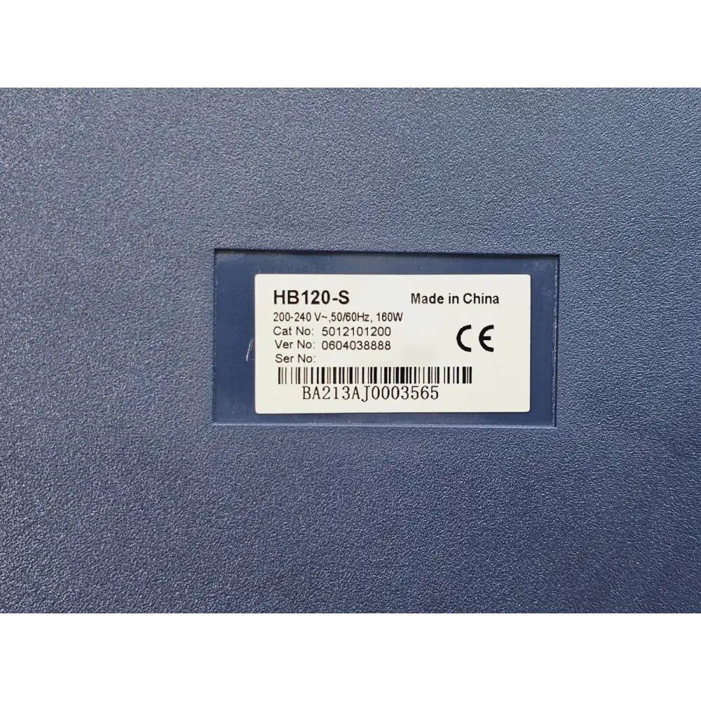 HB120-S dry bath LED temperature display panel close-up