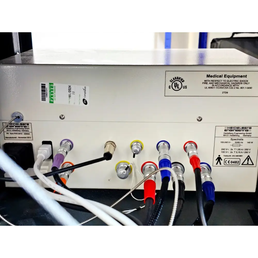 Heidelberg Engineering HRA + OCT Spectralis Imaging System MFD 2012