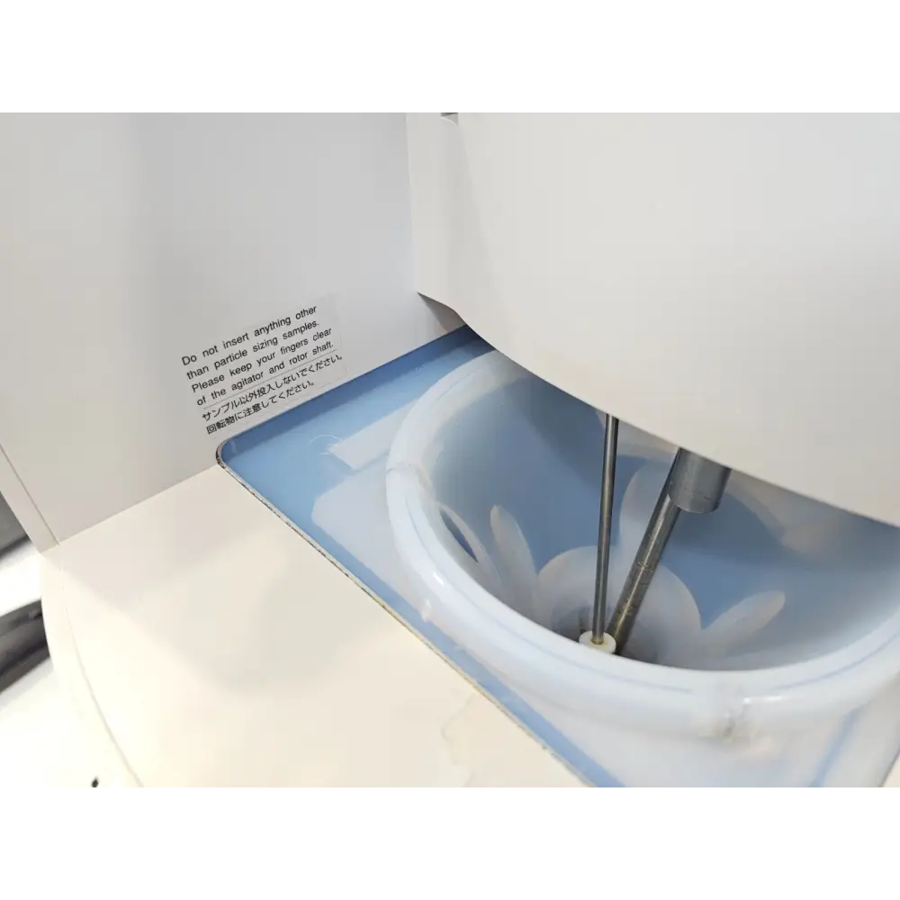 Sample ampules and consumables included with Horiba LA-960S