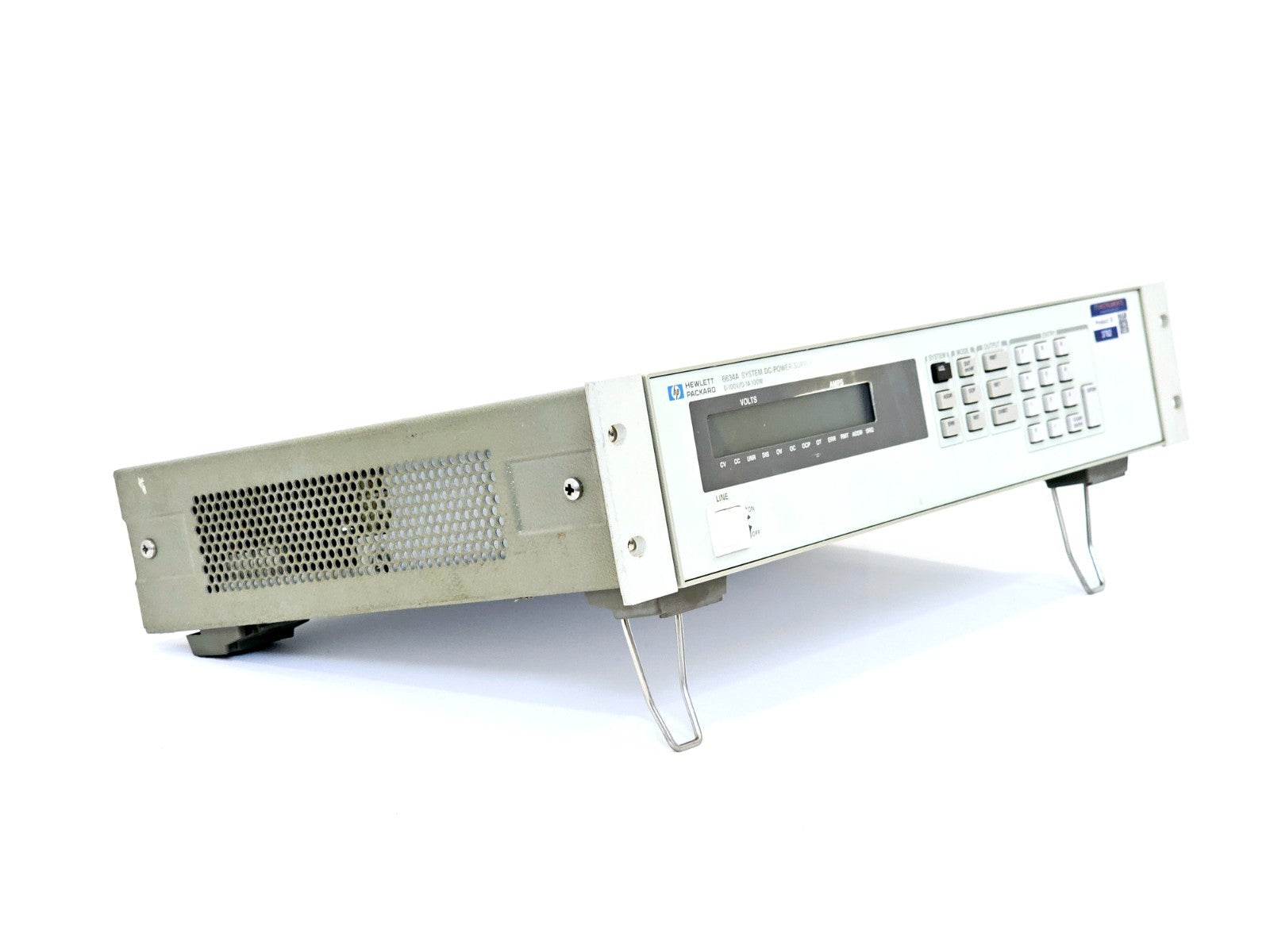 HP Agilent 6634A DC Power Supply 0-100V 0-1A 100W