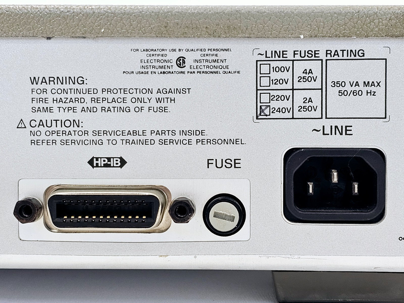HP Agilent 6634A DC Power Supply 0-100V 0-1A 100W