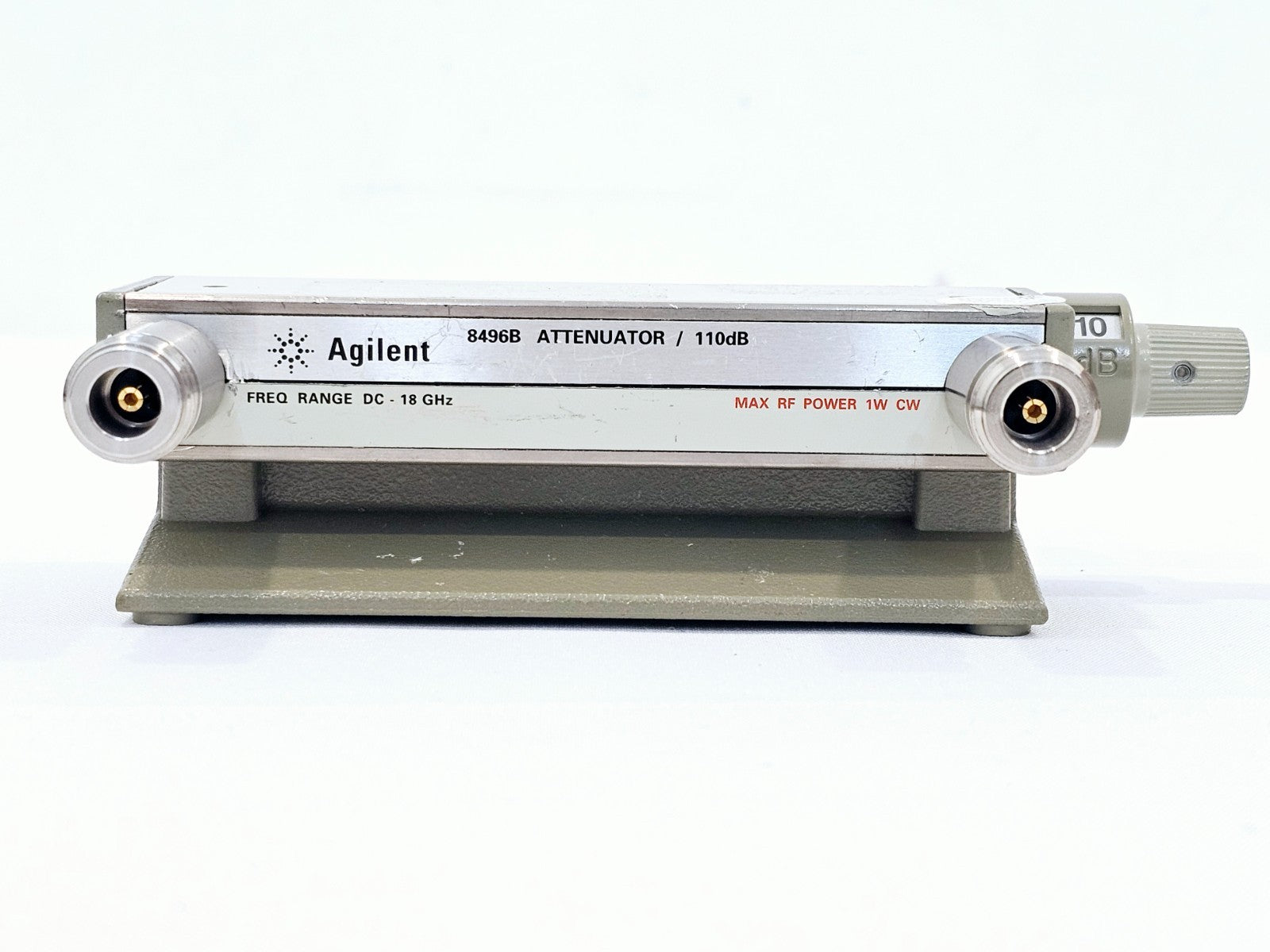 HP Agilent 8496B Attenuator 18 GHz 110 dB