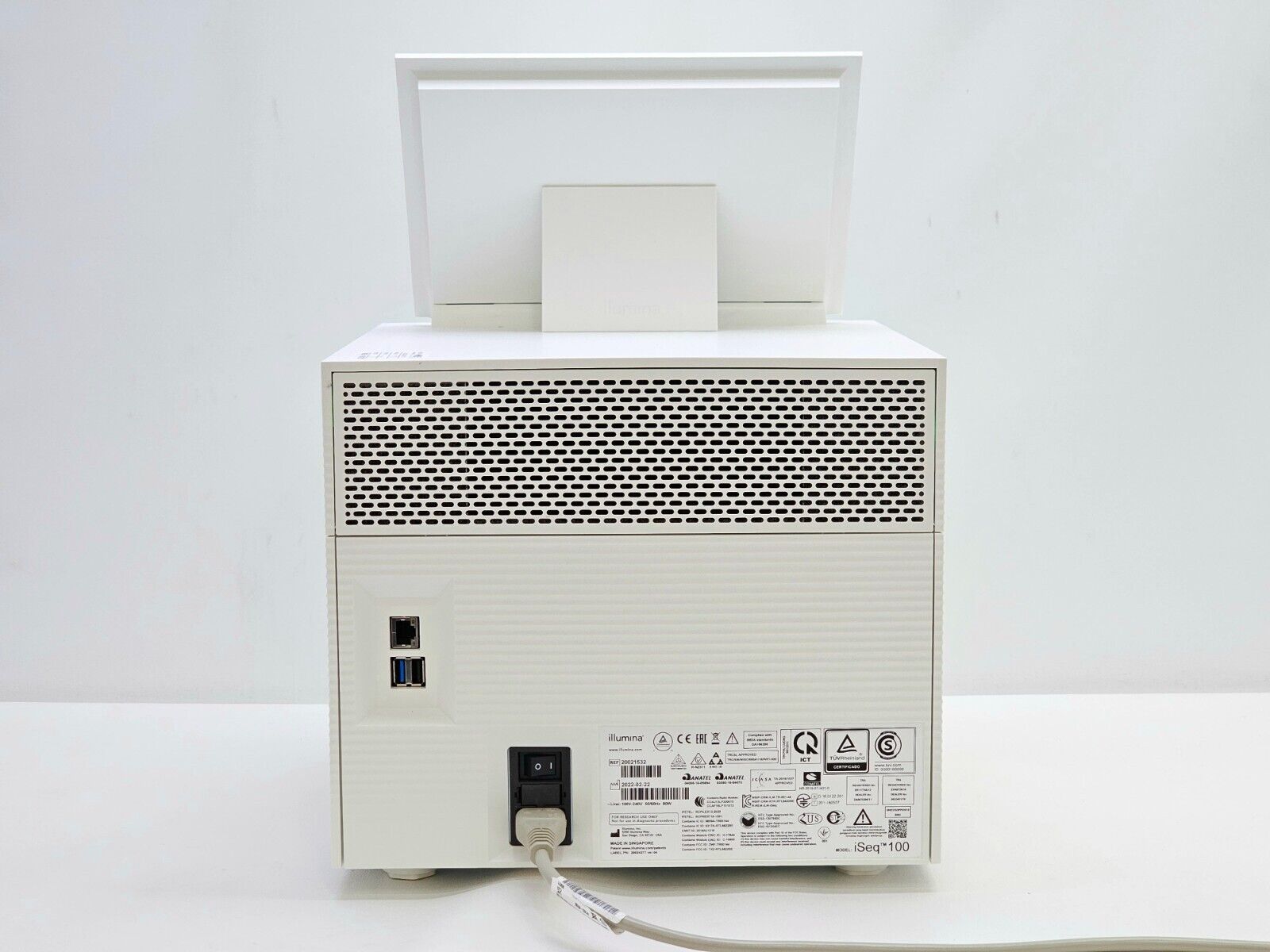 illumina iSeq 100 Next Generation Sequencing System 20021532 MFD 2022 SBS