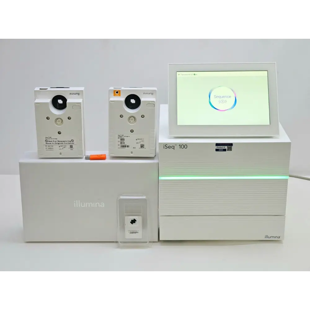 Illumina iSeq 100 Next Generation Sequencing System front view, manufactured 2022